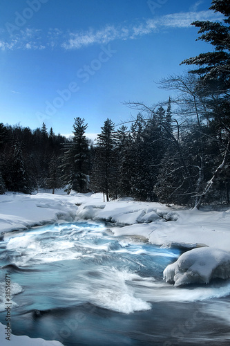Stream in winter © mario beauregard