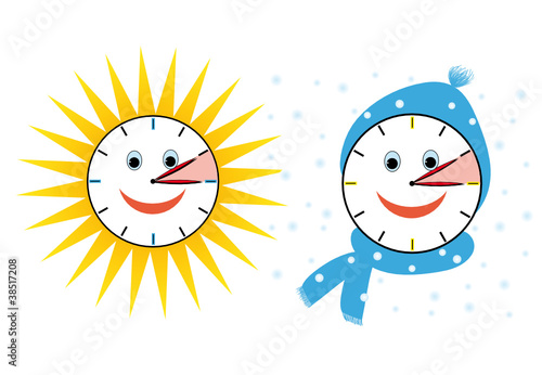 Sommer und Winterzeit