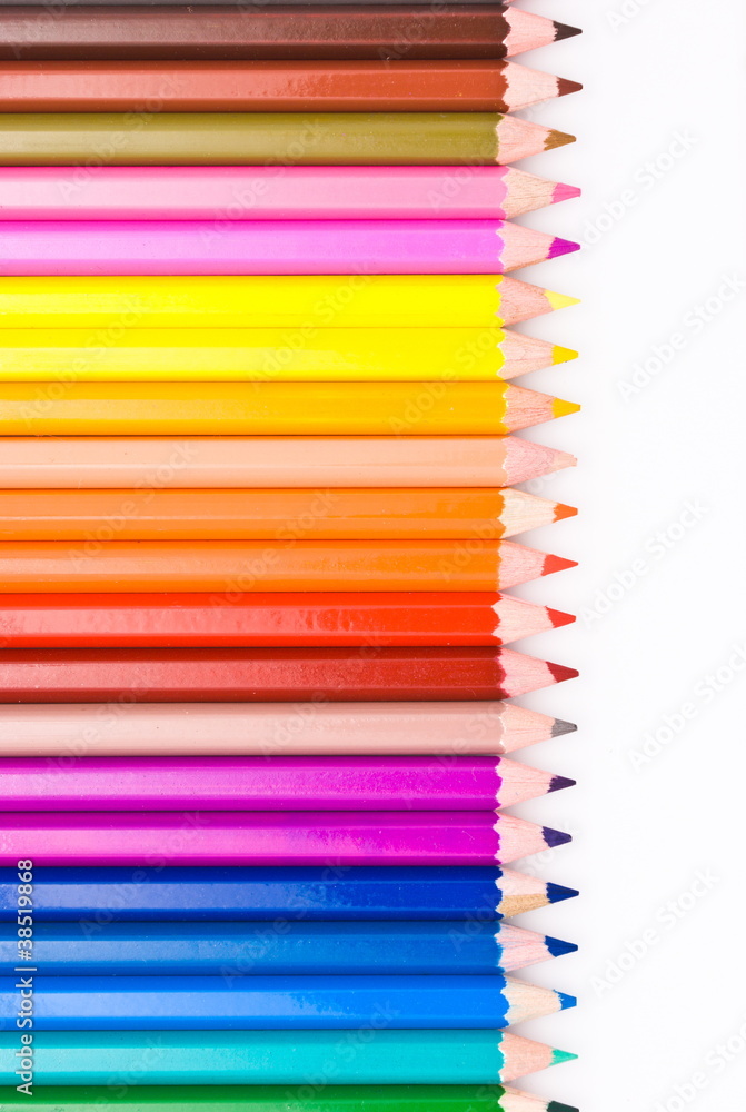 Fototapeta premium colored pencils