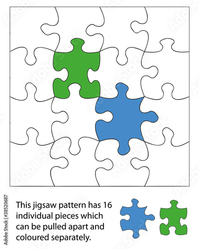 16 piece jigsaw