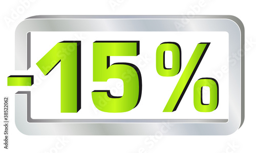 Rabatt - 15 %