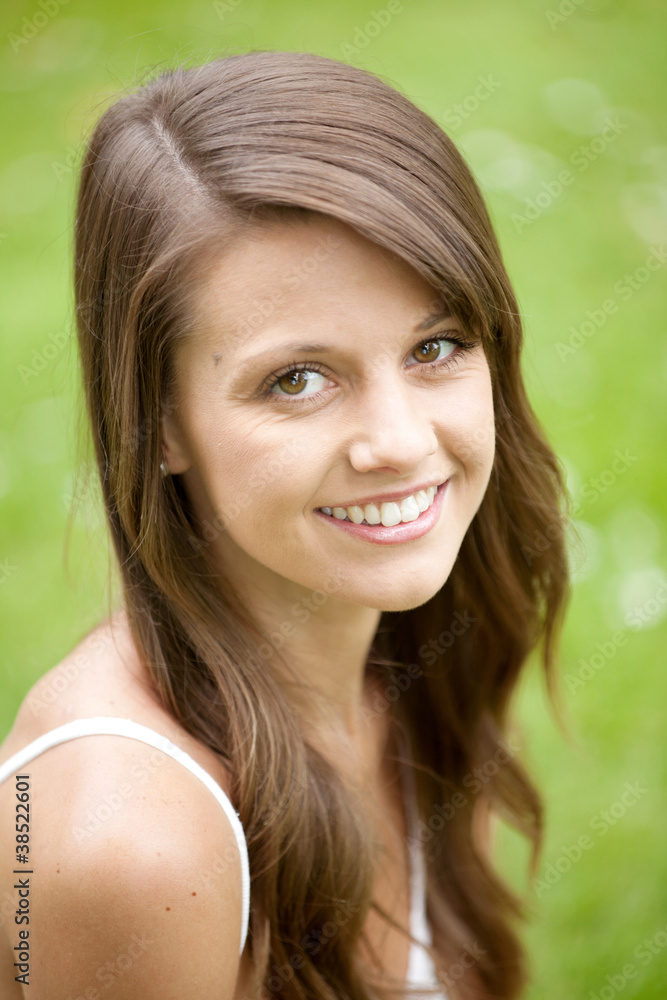 Portrait of beautiful female Portrait of beautiful female