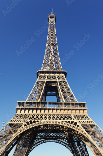 view of the famous Eiffel tower © Frédéric Prochasson