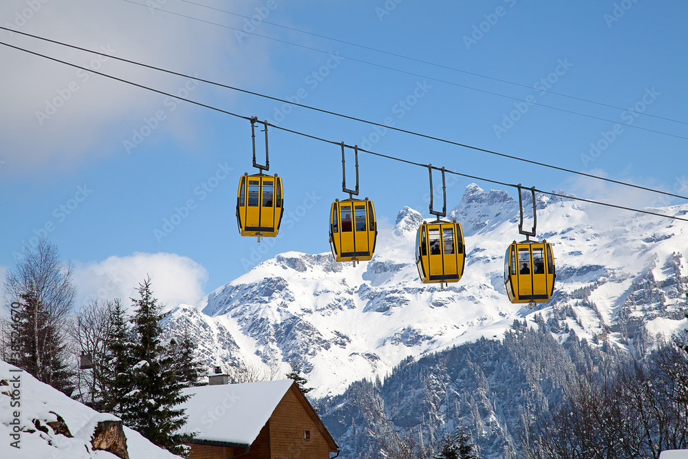 Winter in alps Winter in alps