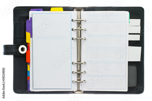 Wallpaper Mural Open blank Personal Organizer. Torontodigital.ca