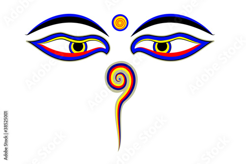 YEUX DE BOUDDHA