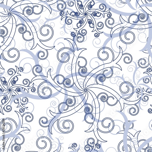 Seamless swirl pattern