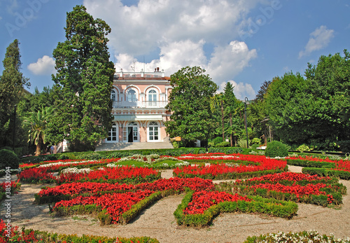 Park an der Seepromenade in Opatija