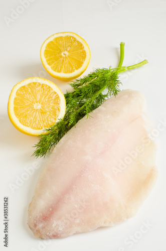 Frozen tilapia fillet