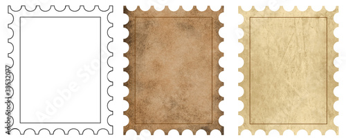3 postage backgrounds