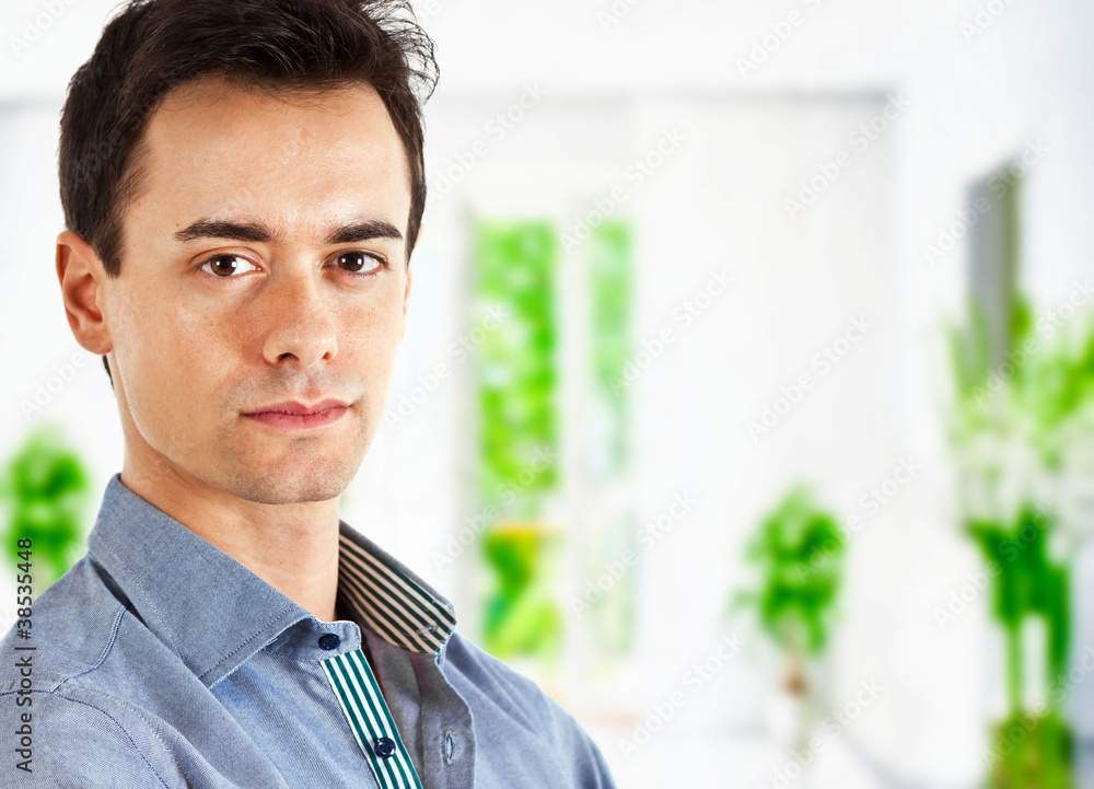 Handsome businessman portrait