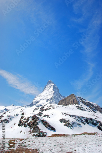 Matterhorn mountain of zermatt switzerland © totophotos