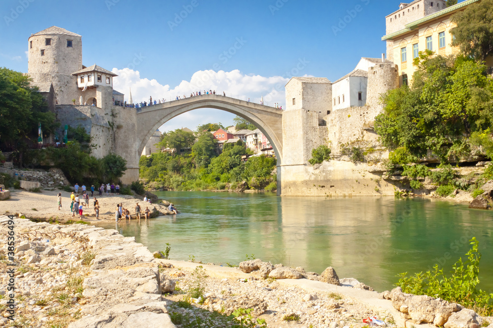 Mostar view - Bosnia and Herzegovina
