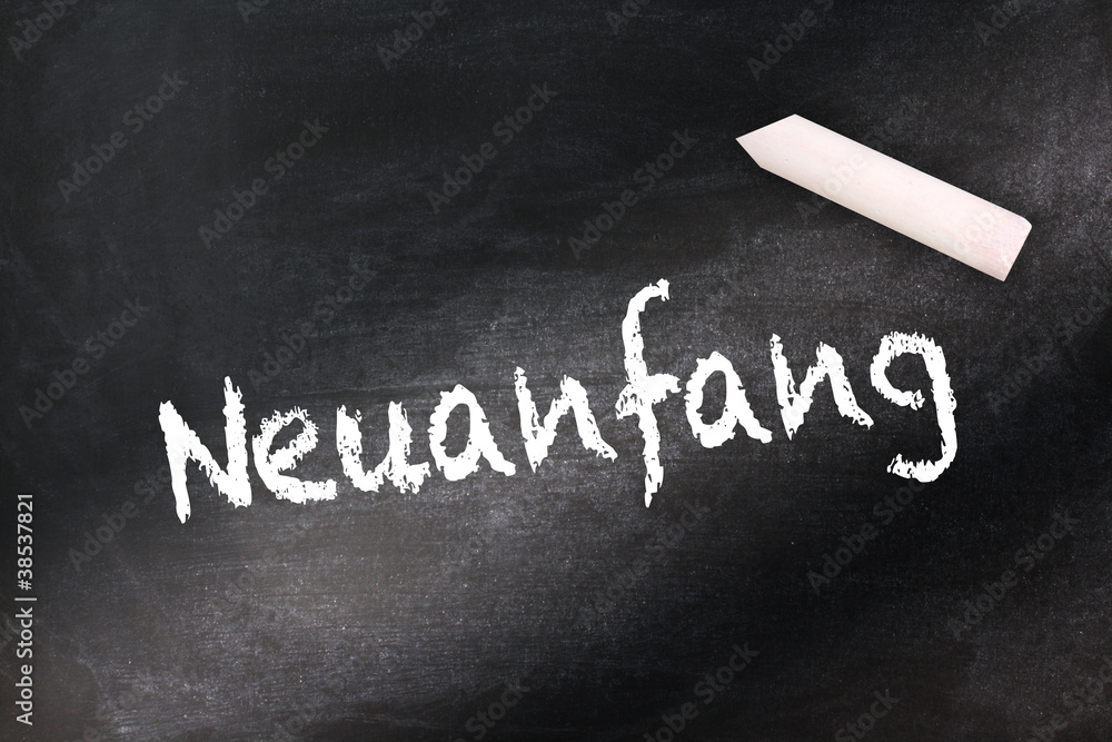 Obraz premium Neuanfang