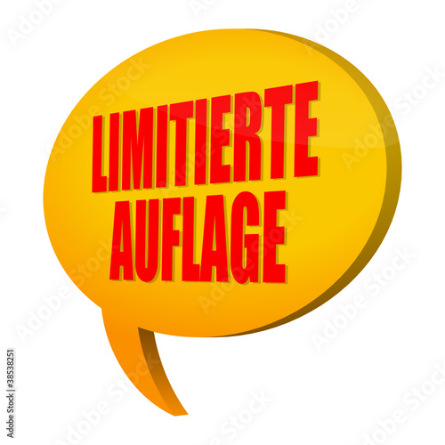 sprechblse v3 limitierte auflage I