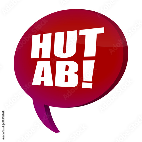 sprechblase v3 hut ab! I