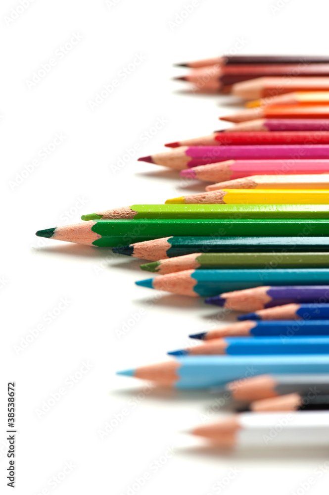 Fototapeta premium colorful pencils