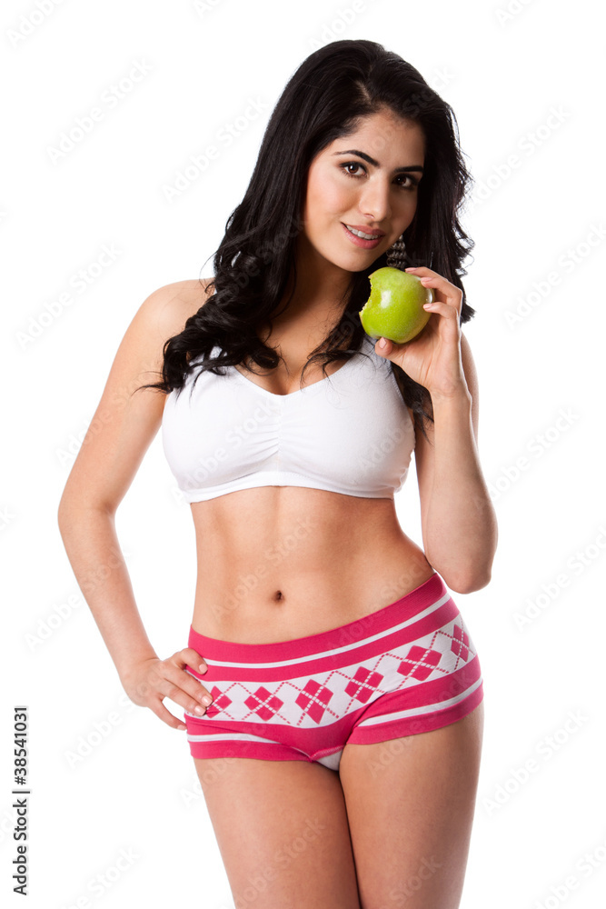 Eat an apple to stay fit Eat an apple to stay fit