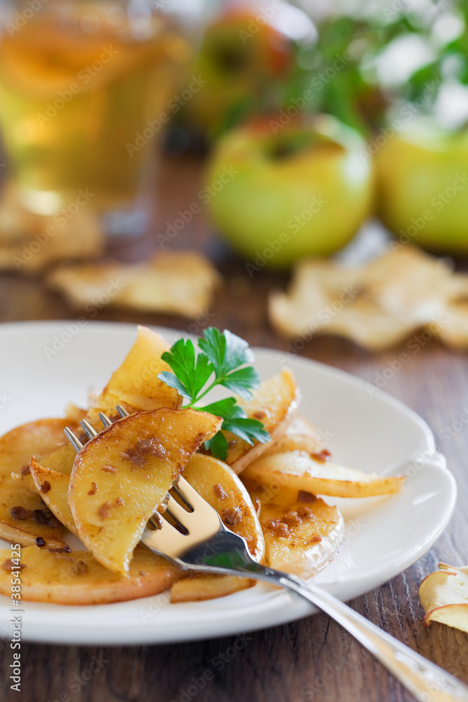 Apples with anchovies Apples with anchovies