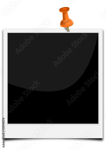 Polaroid mit Pin