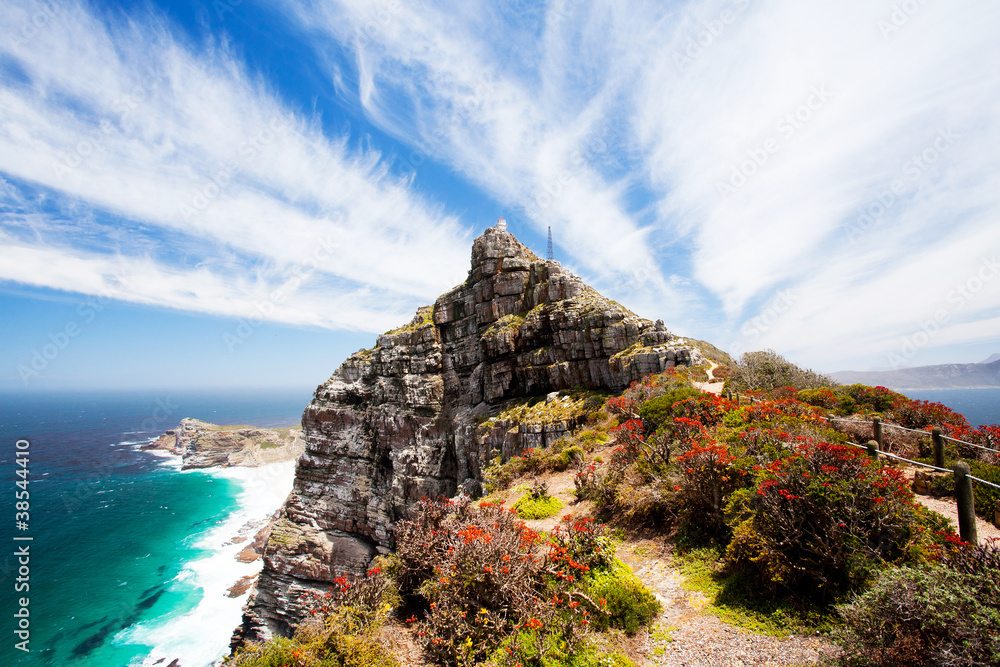 Fototapeta premium cape point, półwysep przylądkowy, republika południowej Afryki