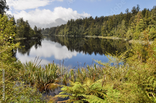 Matheson lake, New Zealand