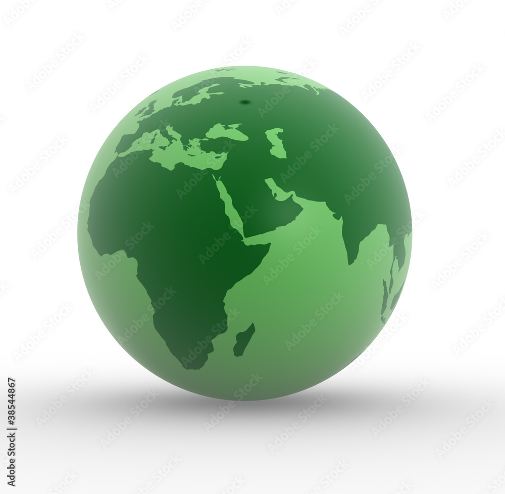 Earth globe