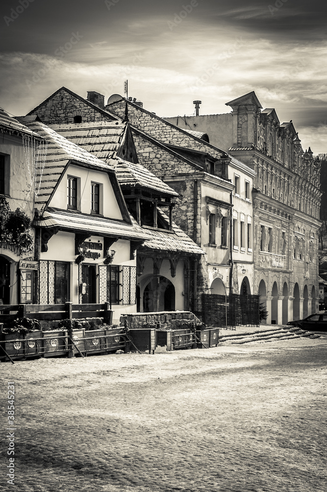 Old market saquare in Kazimierz Dolny Old market saquare in Kazimierz Dolny