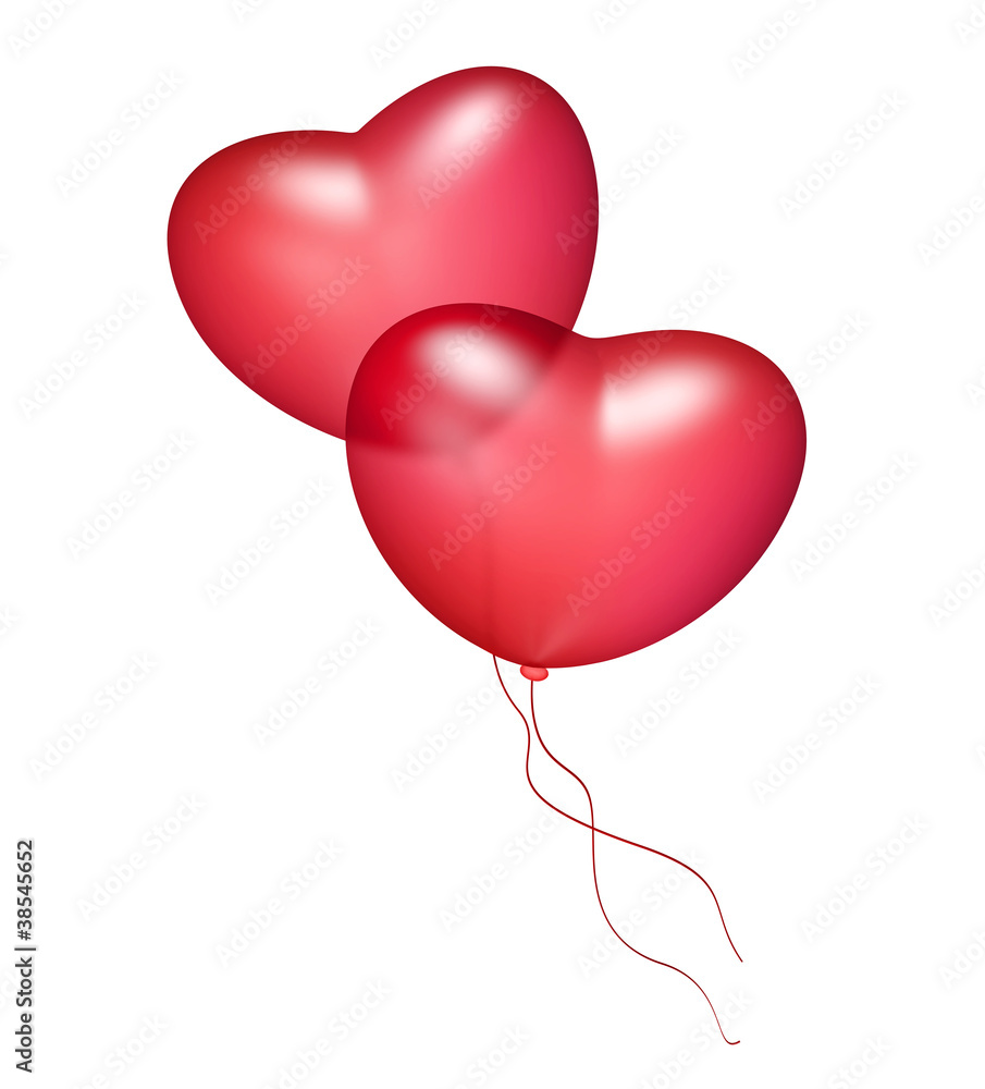 balloon hearts