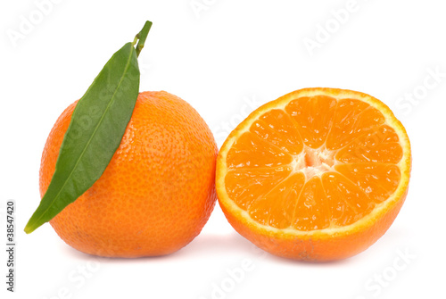 Orange mandarins