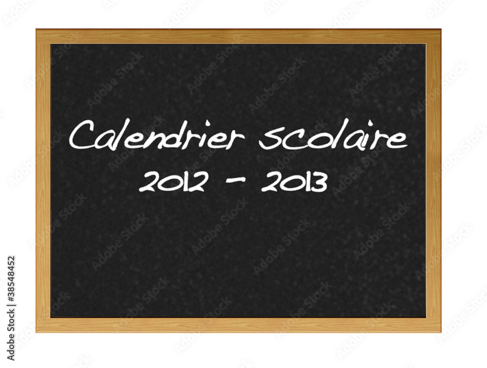 Calendrier scolaire. Stock Illustration | Adobe Stock