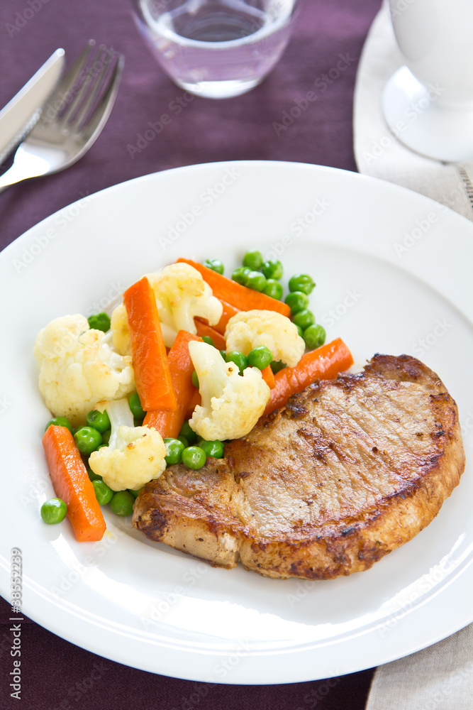 Gilled pork [ Pork steak ]