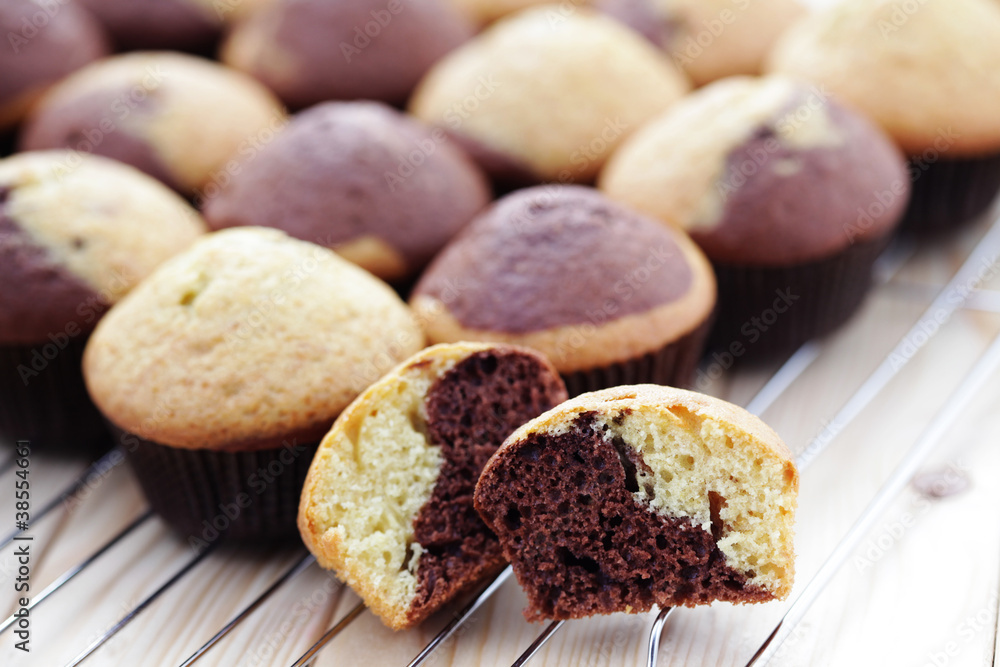 black and white muffins black and white muffins