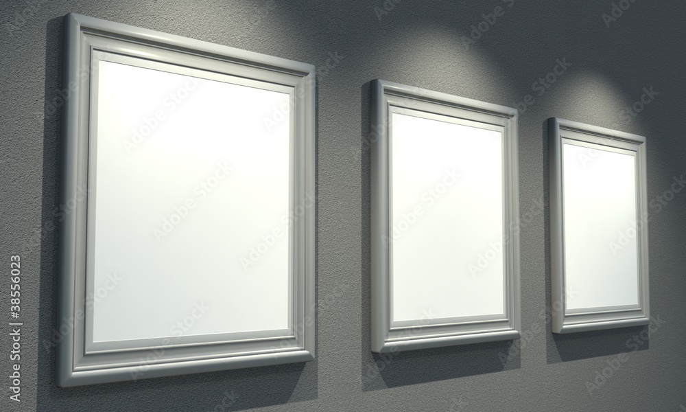 3d frames set 3d frames set