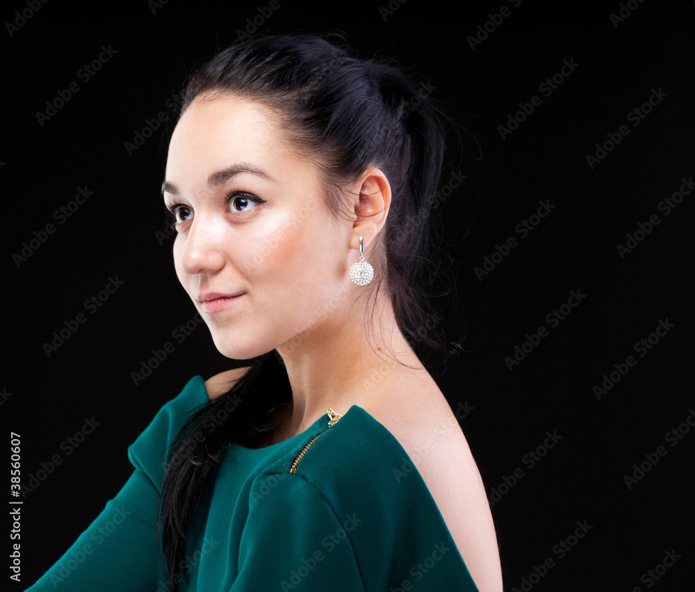 portrait of young woman portrait of young woman
