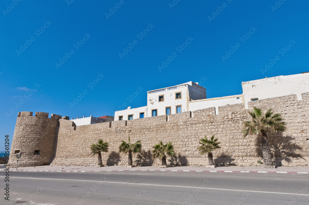 Medina wall at Safi, Morocco