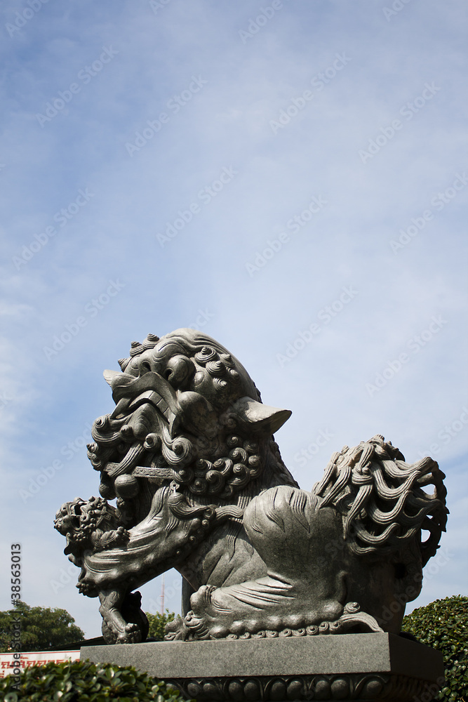 Stone lion Stone lion