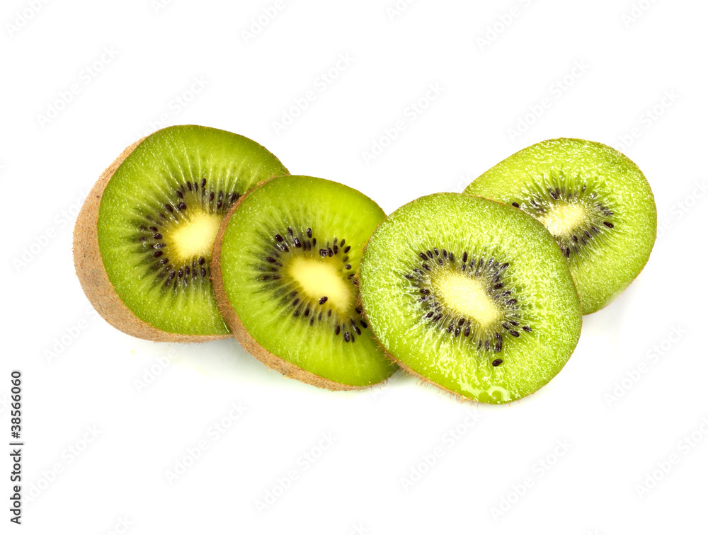 Fototapeta premium Kiwi Fruit Isolated on white background