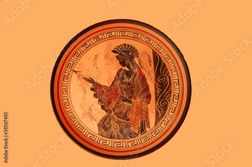 Ancient greek scene