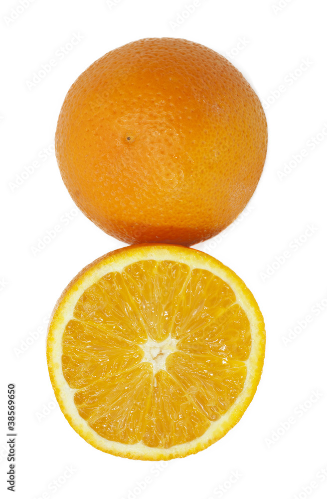 orange isolated on white background orange isolated on white background
