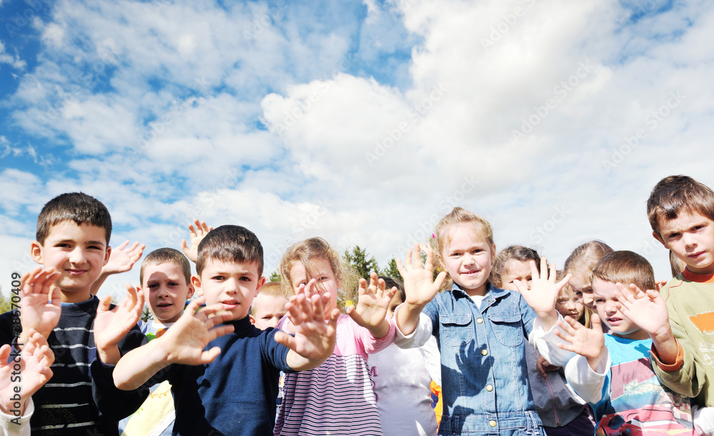 Obraz premium preschool kids