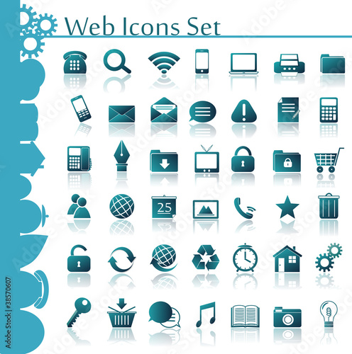 web icons set
