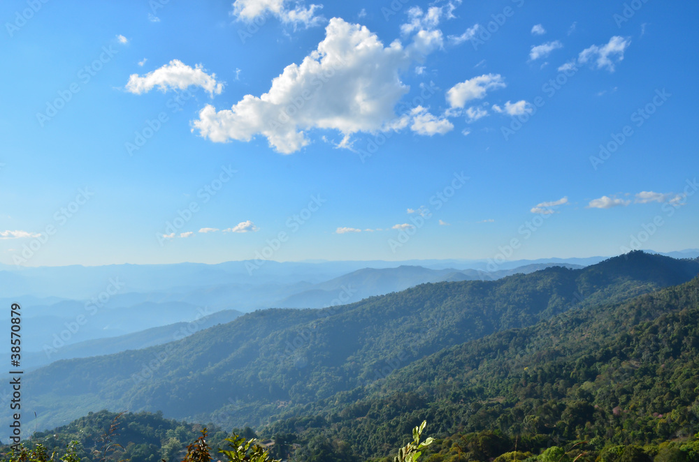 Mountain at Chiang Mai, Thailand Mountain at Chiang Mai, Thailand