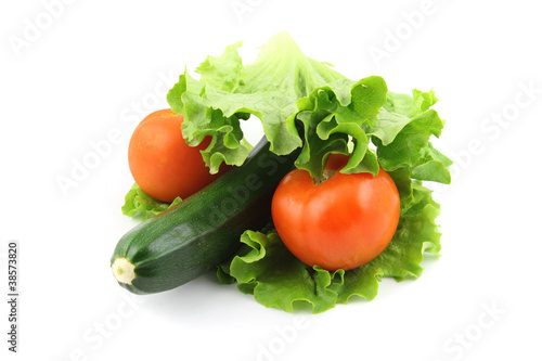 zucchini and tomato