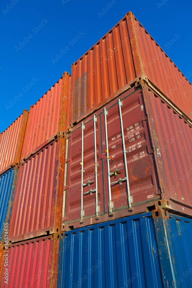 Fototapeta premium Cargo containers