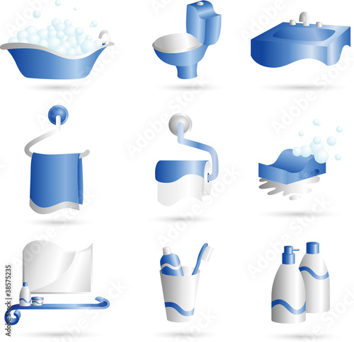 Bathroom icons