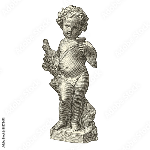 Figurine en Biscuit de Sèvres XVIIIème siècle