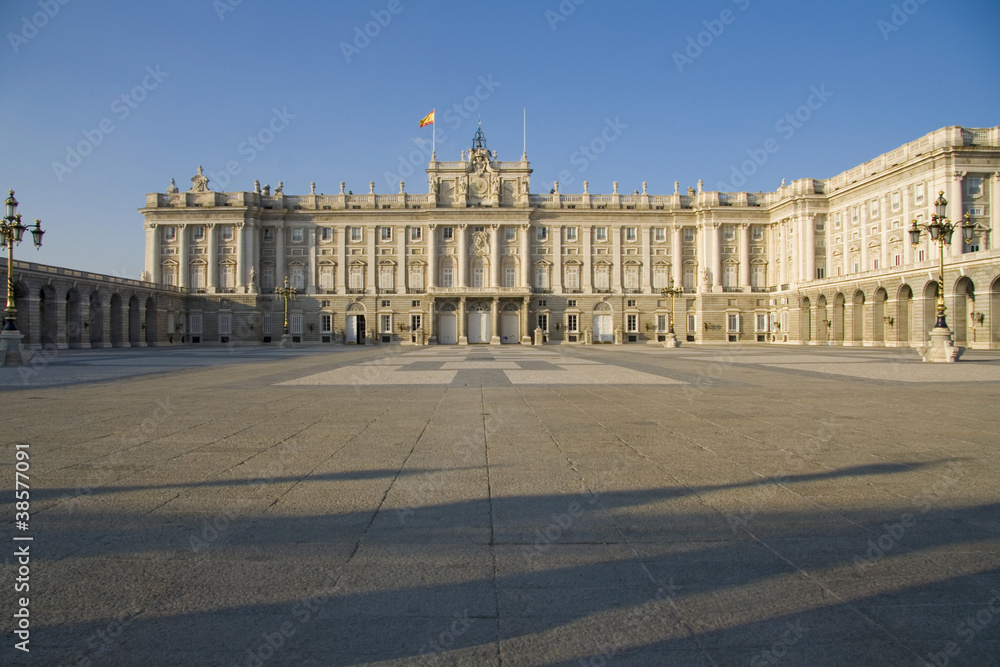 Palacio de real (Royal palace) in Madrid