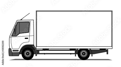 Delivery truck