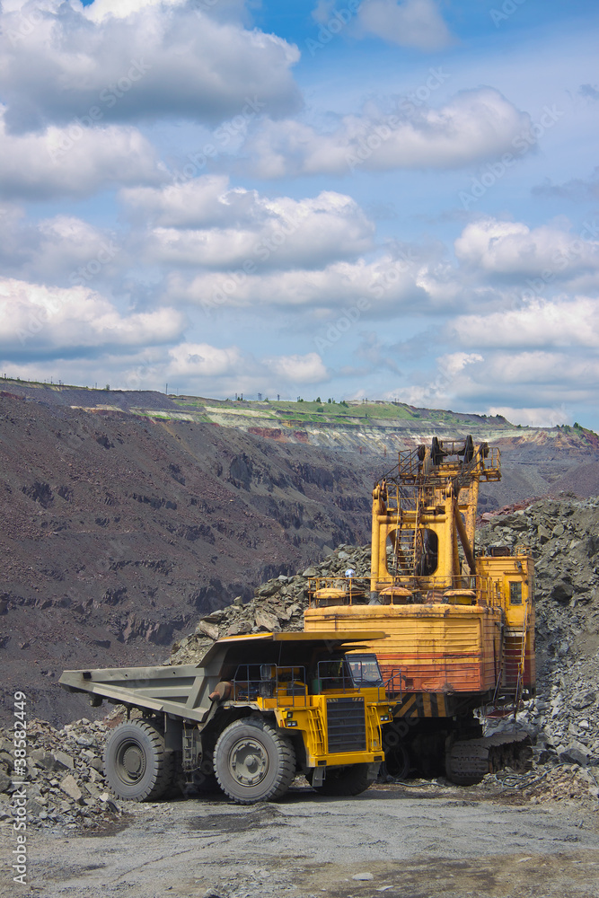 Opencast mining